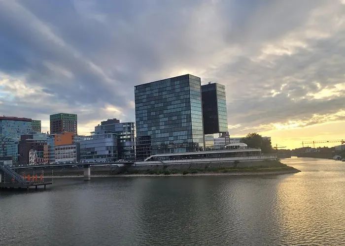 In Modern Center Of * Düsseldorf